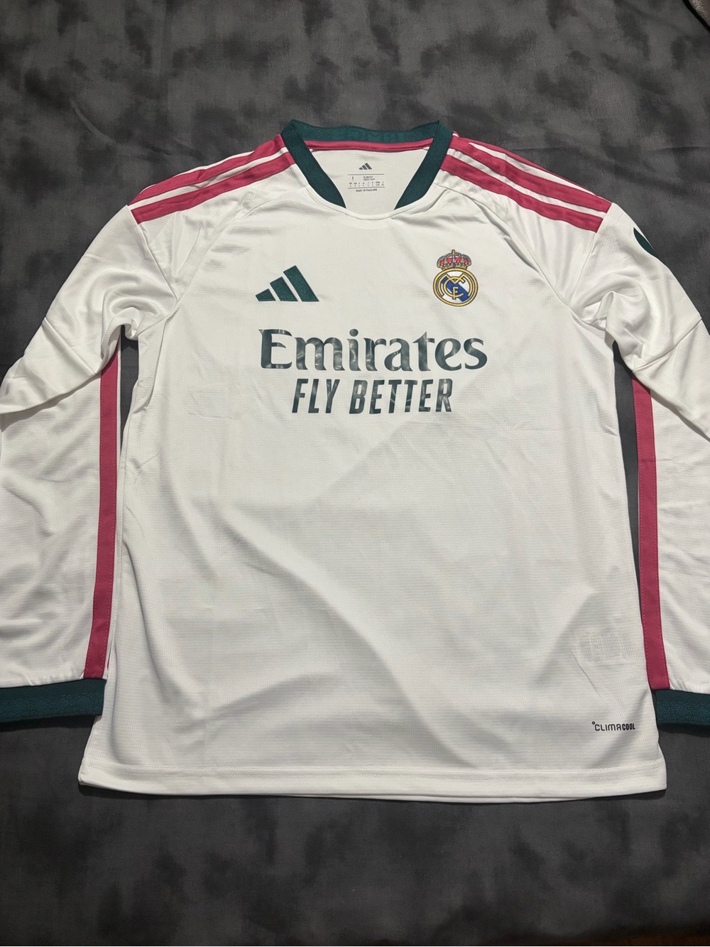 Real Madrid Home Long Sleeve 26/27 Jersey